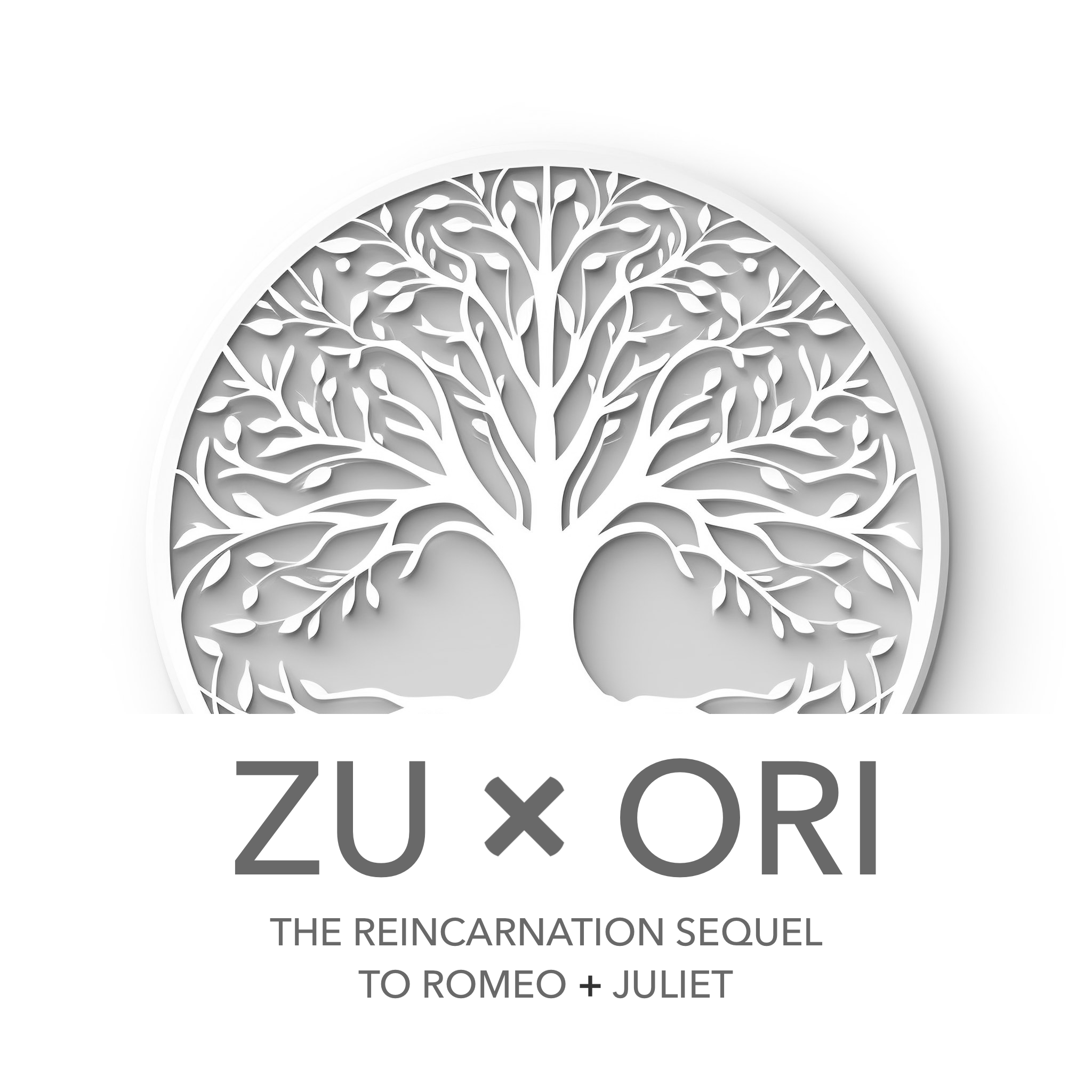 ZU × ORI emblem — Greyscale