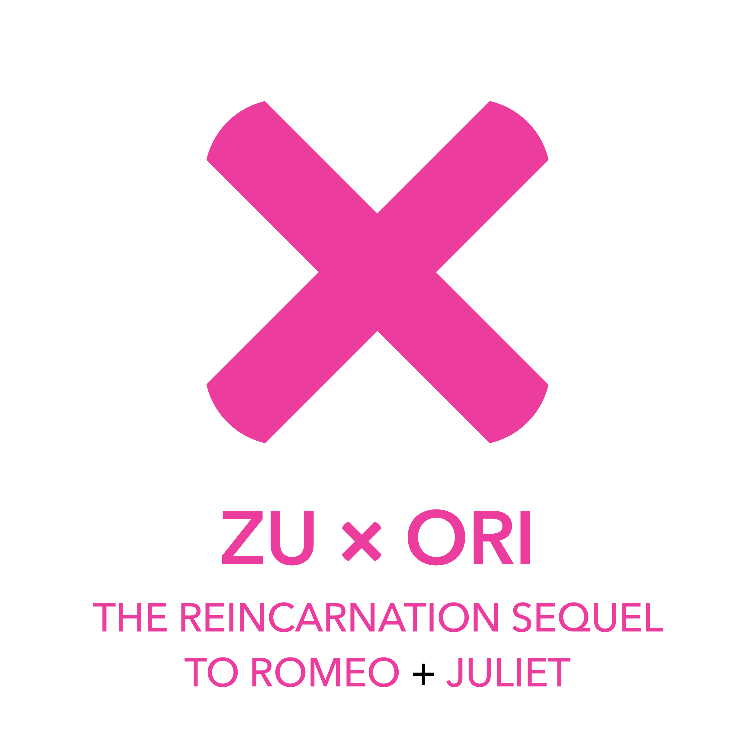 ZU × ORI wordmark — Transparent